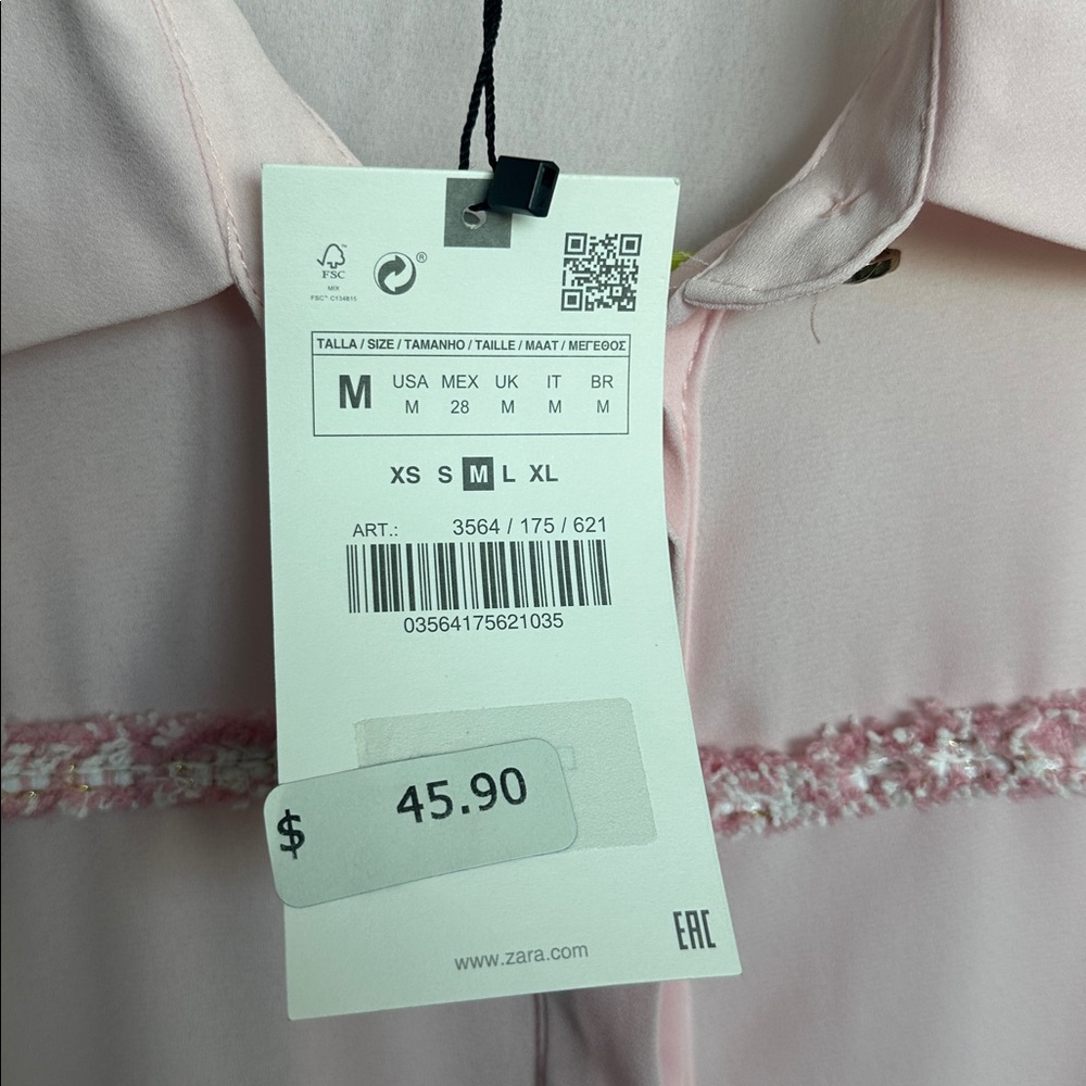Zara button down top - Picture 4 of 6